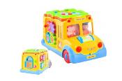 Bus Jouet Interactif, Jeu Educatif, Jouet pour Tout Petit,  