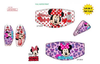 Bandeaux Minnie 2 Pièces, Chouchous Fille, Bandeau Cheveux, Originale, Pratique