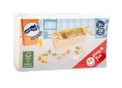 Domino en Bois, Safari 28 Pièces, Jeux d'Intérieur, Jouet en Bois, Fille Garçon, 