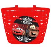 Cars, Panier Vélo pour Enfant, Couleur Rouge, Accessoires Pratique 