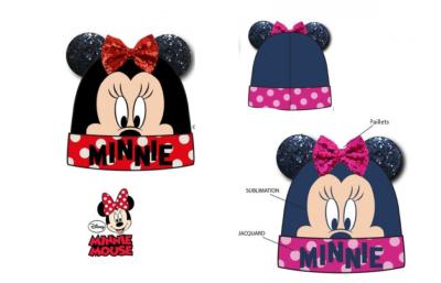 Minnie - Bonnet Compositions Multicolores. Accessoire Fille Taille 52, Papillon Rouge