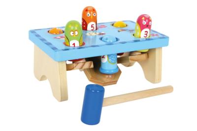 Jeu de Frappe, Jeux de Chiffres, Marteau en Bois, Enfant de 18 Mois