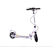 Trottinette de ville avec frein à disque 2027 blanc