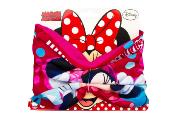 Col Réversible Polaire, Tour de Cou,  Minnie de Disney, Couleur Rouge. Taille 48