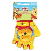 Gants de Cyclisme Fille, Garçons, Filles, Disney Winnie Ourson Taille: S - Jouets Accessoire Vélo, Age 4 / 4-6 Ans 