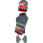 Ensemble Bonnet, Echarpe, Gants Cars Disney, Enfant Taille 50, Accessoires Garcon