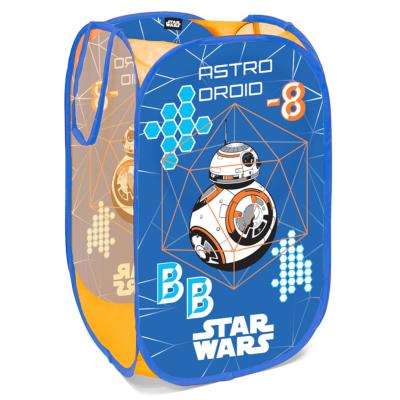 Panier Rangement jouets. Coffre jouets. Sac à Linge pour Enfants Star Wars BB8