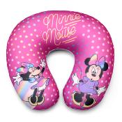 Coussin de Voyage, Tour de Cou pour Enfant, Minnie de Disney, Accessoires Voiture, 