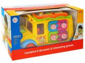 Bus Jouet Interactif, Jeu Educatif, Jouet pour Tout Petit,  