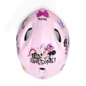 Casque à Vélo Minnie pour Enfant, Protection Tête, Bicolore