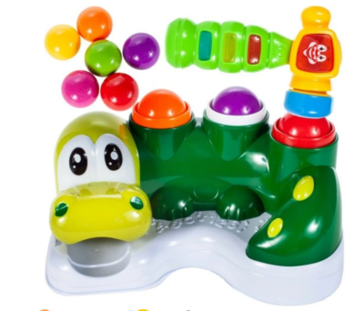 Jouet Crocodile Frappe les Balles, Jeux de Ballons,