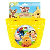 Panier Vélo Enfant, Disney Winnie l'Ourson. Accessoires Vélo, Couleur Jaune
