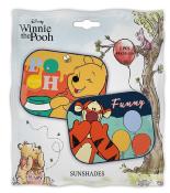 Pare Soleil Voiture pour Enfant Winnie l'Orson, 2 Pièces, Accroche Ventouses 