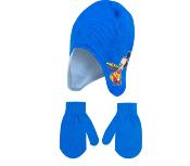 Bonnet Peruvien Mickey,  Gants Bleu, Doublure Polaire, Enfant Taille 50