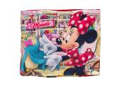 Cache cou, Col Réversible, Doublé Polaire, Minnie de Disney, Couleur Rouge. Taille 48