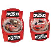 Protections Genoux, Coudes pour Enfant, Cars de Disney, Protection Skateboard