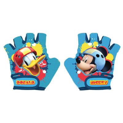 Gants de Cyclisme Enfant Disney Mickey, Taille: S / 4 / 4-6 ans. Accessoires Vélo. Protections Enfant