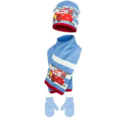 Bonnet, écharpe, gants Cars de Disney pour enfant taille 48